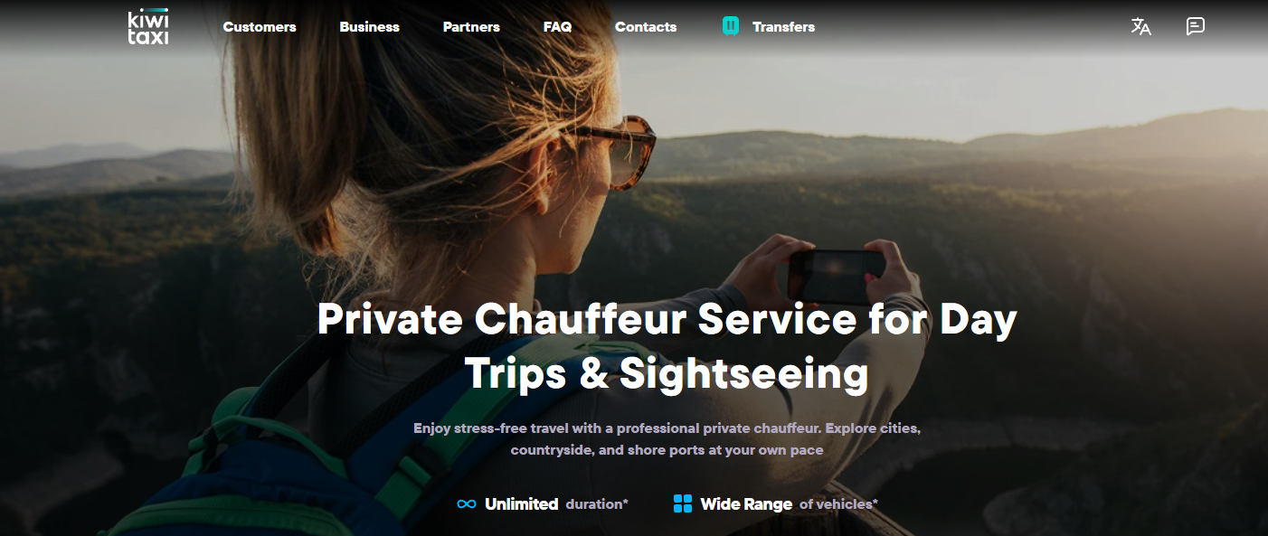 Private Chauffeur Service for Day Trips and Sightseeing with Kiwitaxi
